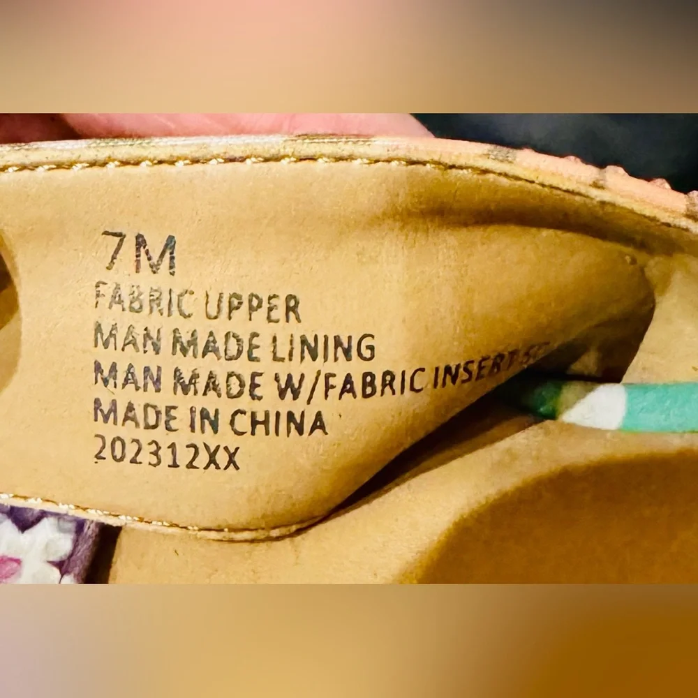 NWOT Gianni Bini platform sandals sz 7M block heel party 60s retro hippy disco - Picture 7 of 9